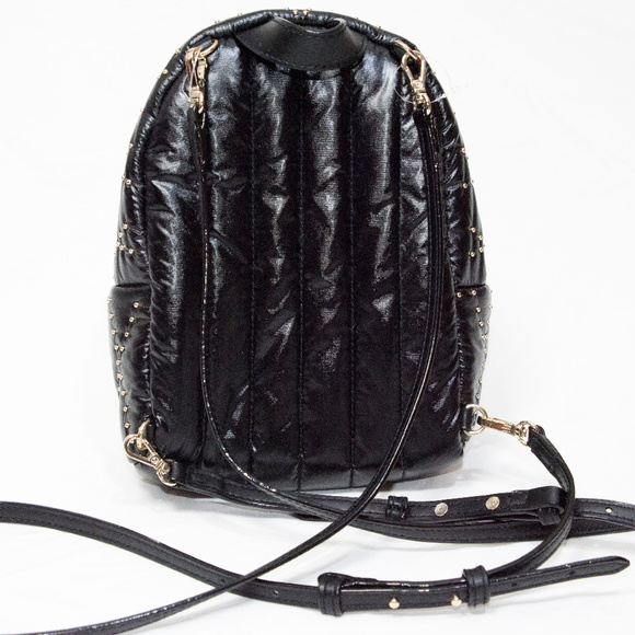Victoria's Secret Bags Black Victorias Secret Studded Mini Backpack Poshmark